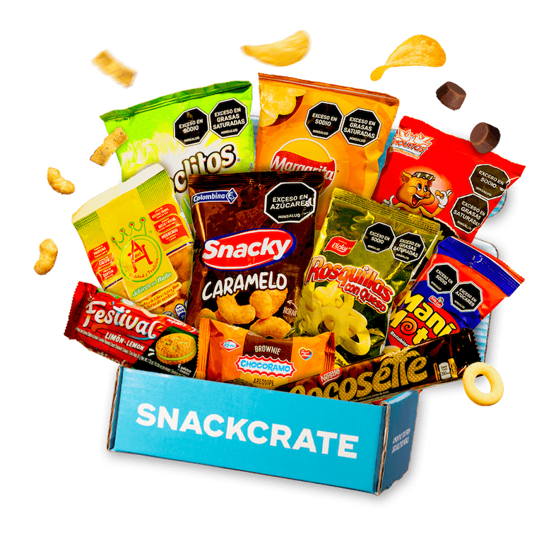 Colombia SnackCrate box