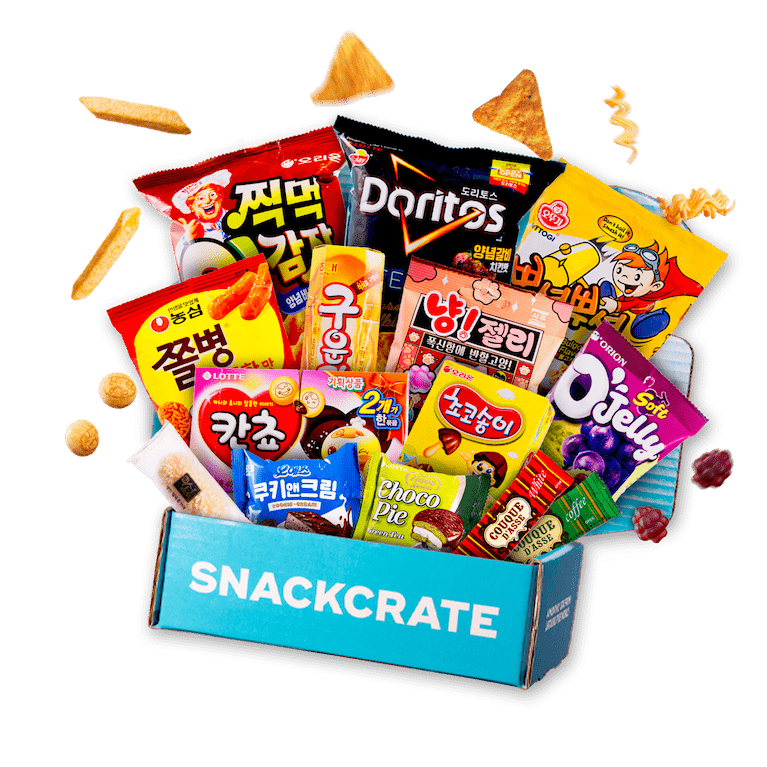 South Korea SnackCrate box